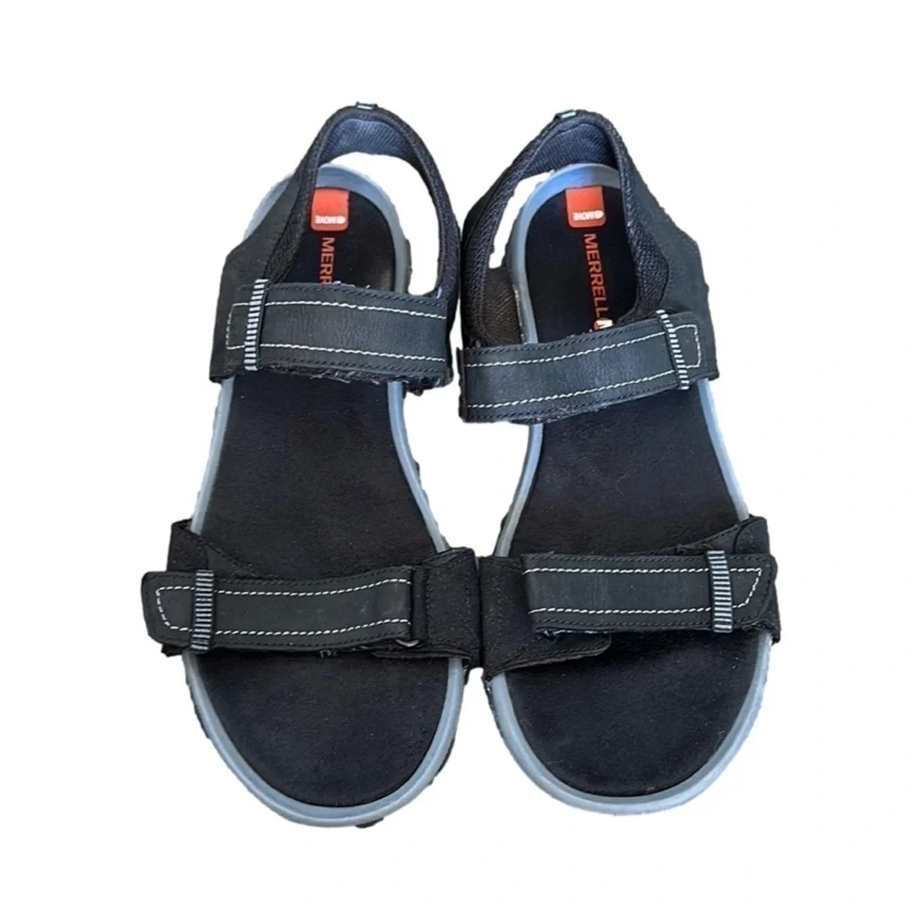 MERRELL Telluride Strap Sandals Select Grip Sport Hiking Black